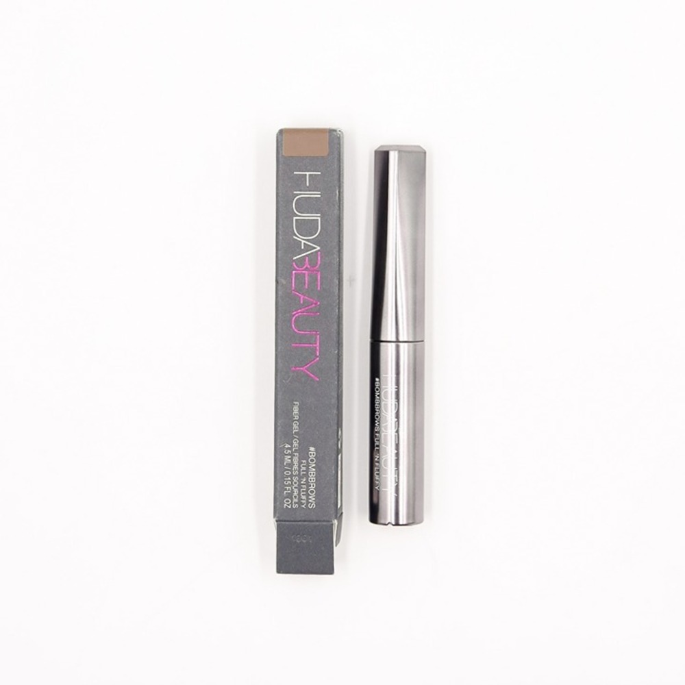Huda Beauty - #BOMBBROWS‎ Full 'n Fluffy Fiber Gel - 4 Light Brown
